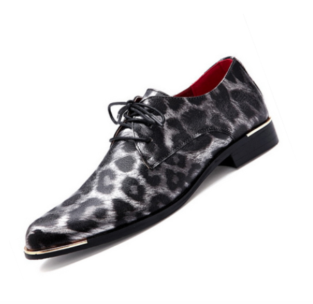 Men's Leopard Pattern Flats
