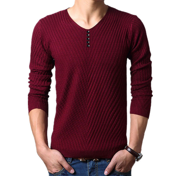 Men’s Pull Homme Knitted Sweater