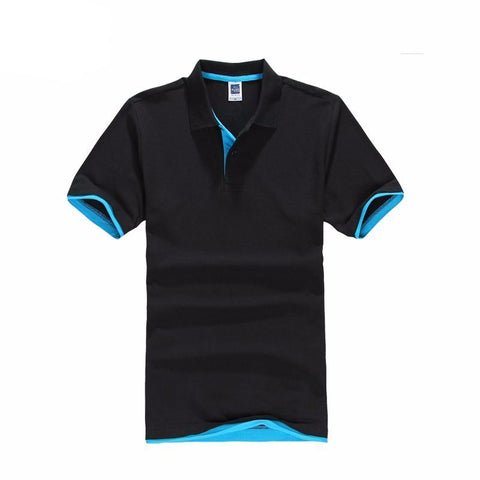 Men's Slim Short-Sleeve Polo Shirt