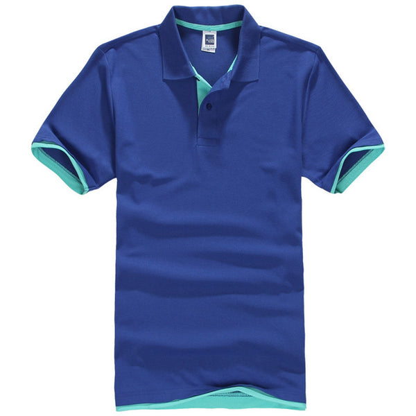 Men's Slim Short-Sleeve Polo Shirt