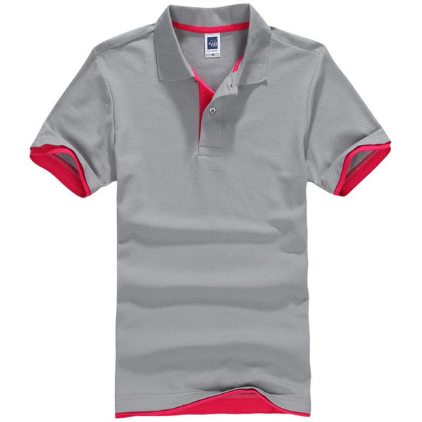 Men's Slim Short-Sleeve Polo Shirt