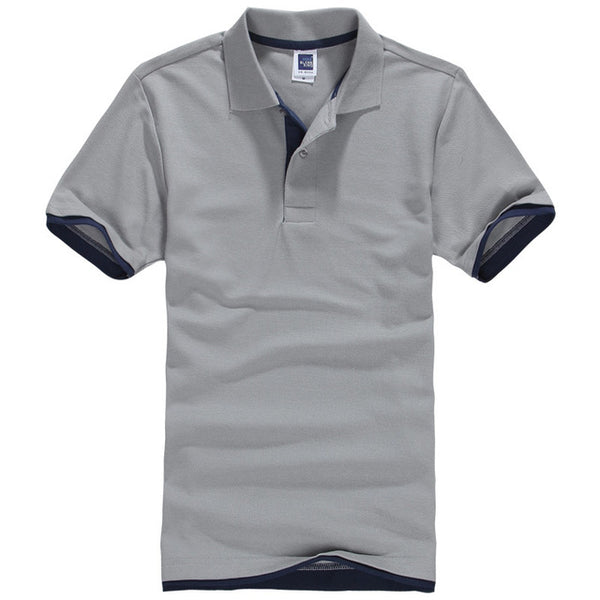 Men's Slim Short-Sleeve Polo Shirt