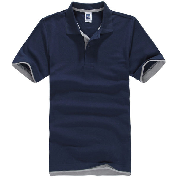 Men's Slim Short-Sleeve Polo Shirt