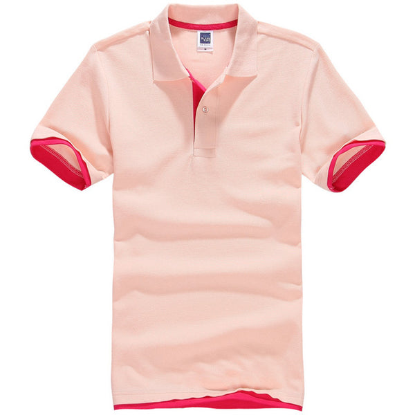 Men's Slim Short-Sleeve Polo Shirt