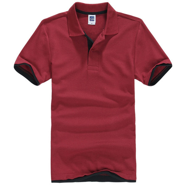 Men's Slim Short-Sleeve Polo Shirt