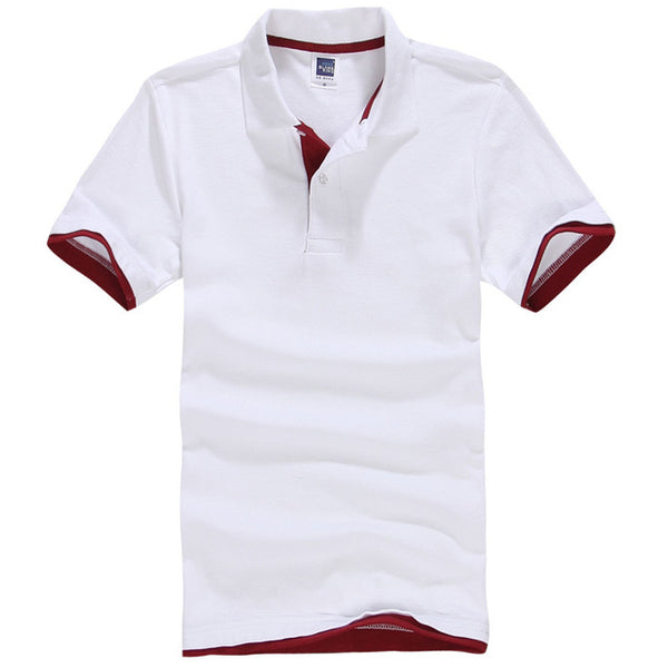 Men's Slim Short-Sleeve Polo Shirt