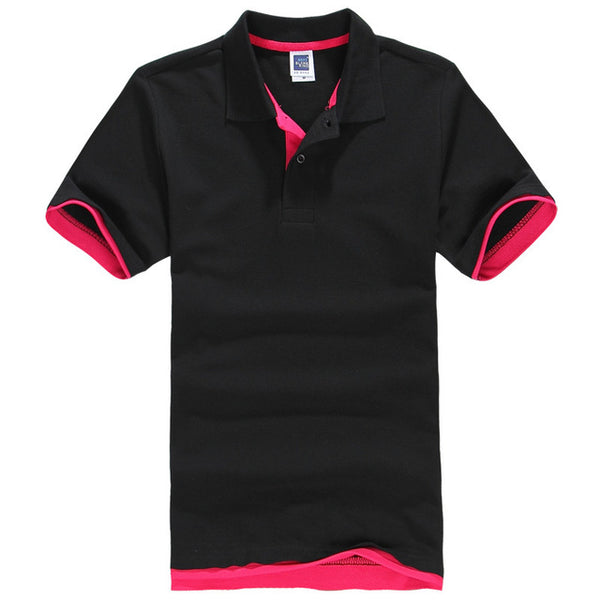 Men's Slim Short-Sleeve Polo Shirt