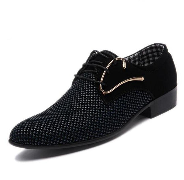 Men's classic derby shoes