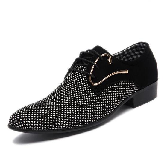 Men's classic derby shoes