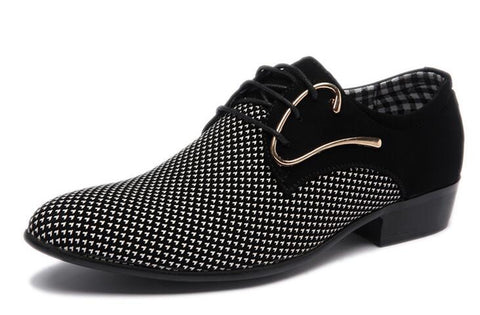 Men's classic derby shoes