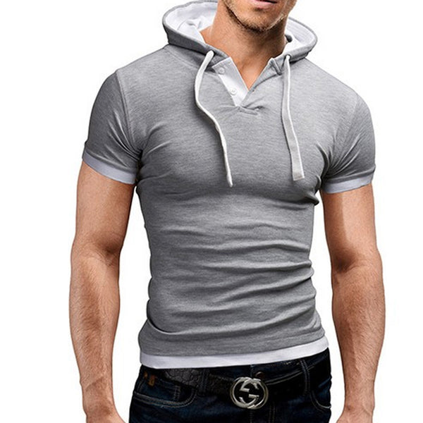 Men's Fashion Hooded Sling T-Shirt