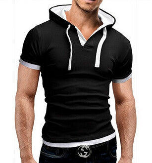 Men's Fashion Hooded Sling T-Shirt