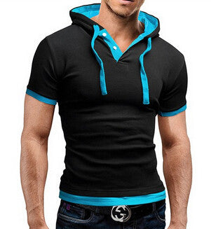 Men's Fashion Hooded Sling T-Shirt