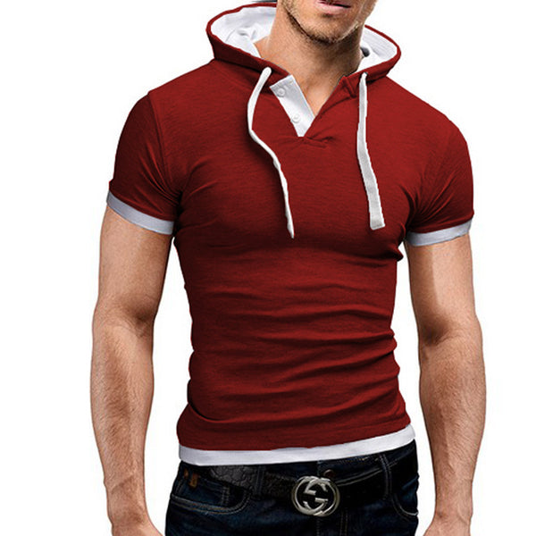 Men's Fashion Hooded Sling T-Shirt