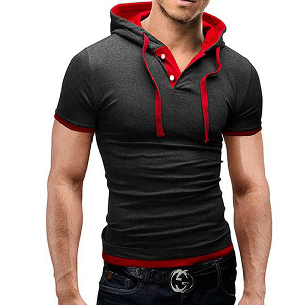 Men's Fashion Hooded Sling T-Shirt