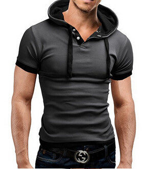 Men's Fashion Hooded Sling T-Shirt