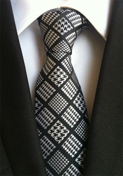 Men's Polyester Plaid Pattern Tie