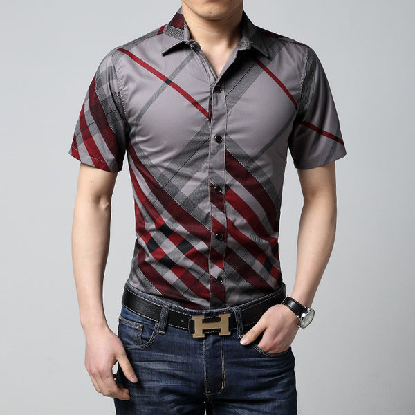 New Arrival Men's Long Sleeve Stripe Shirt