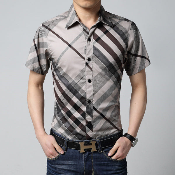 New Arrival Men's Long Sleeve Stripe Shirt