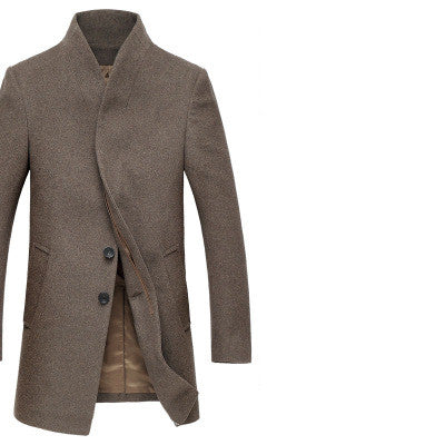 Men's Wool Winter Trench Coat
