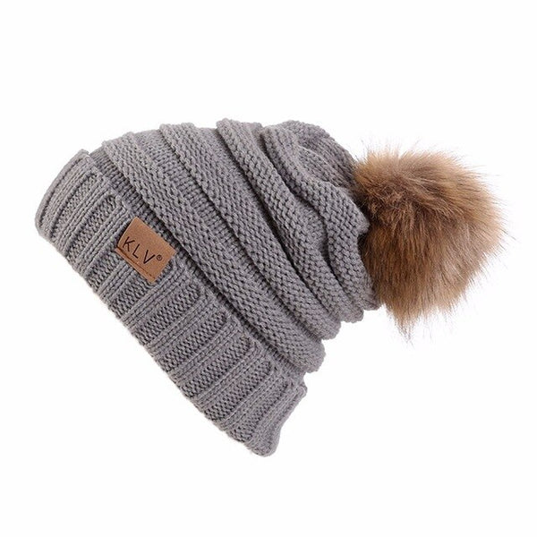 Hot New 2018 Fashion Caps Men Women Baggy Warm Crochet Winter Wool Knit Ski Beanie Skull Slouchy Caps Hat Hot Sale Dropship @35
