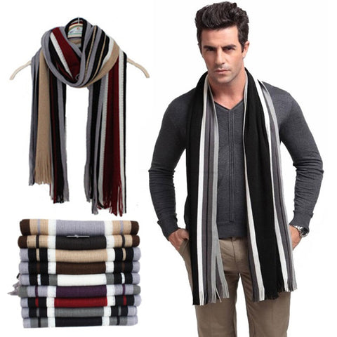 Men's Tassel Scarf